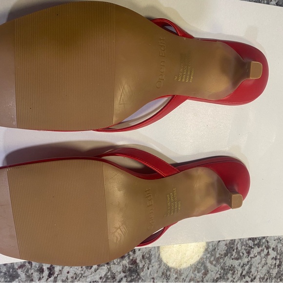 Red Women's Nordstrom/Open Edit Sandals - Picture 3 of 6